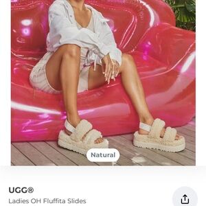 UGG Women's Fluffita Slippers - Cream